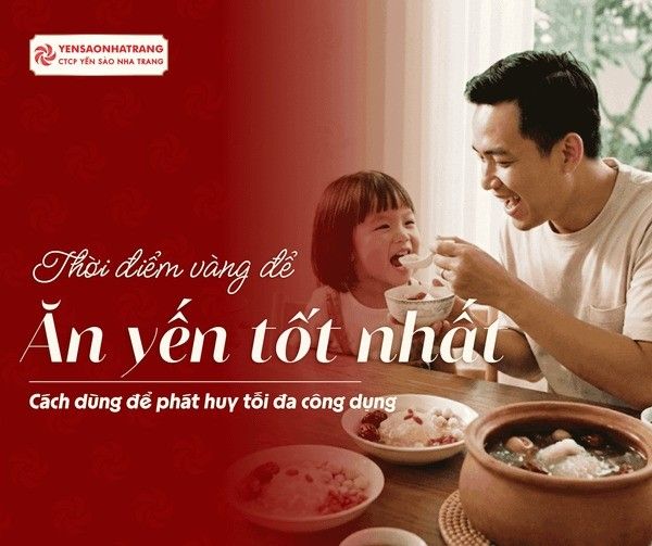 Ăn yến sào thời điểm nào tốt nhất? Bí quyết hấp thu trọn vẹn dinh dưỡng