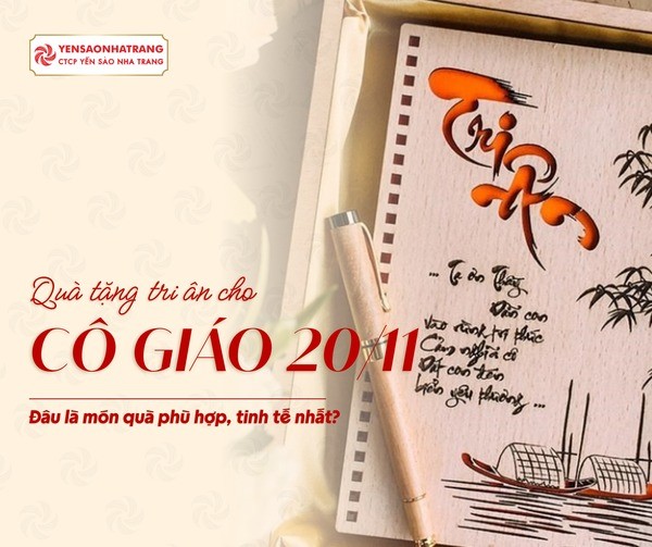 Chọn quà gì cho cô giáo ngày 20/11? Gợi ý quà tinh tế, sang trọng mà vẫn đầy ý nghĩ