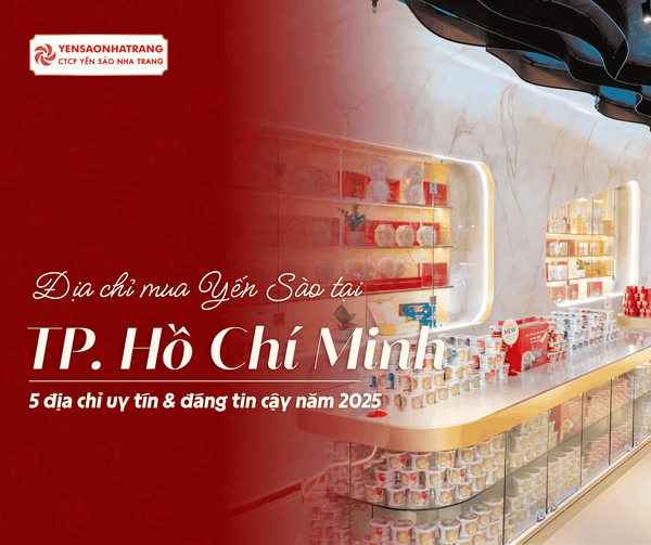 Mua yến sào ở đâu tại TP.HCM? 5 địa chỉ đáng tin cậy bạn nên biết