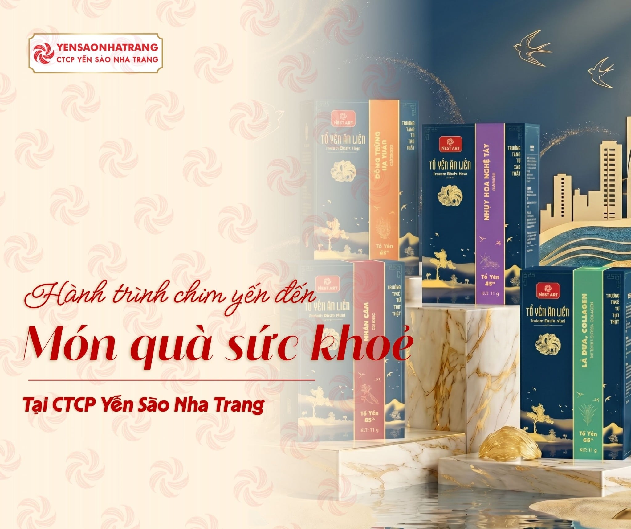 Hành trình chim yến đến món quà sức khỏe tại CTCP Yến Sào Nha Trang