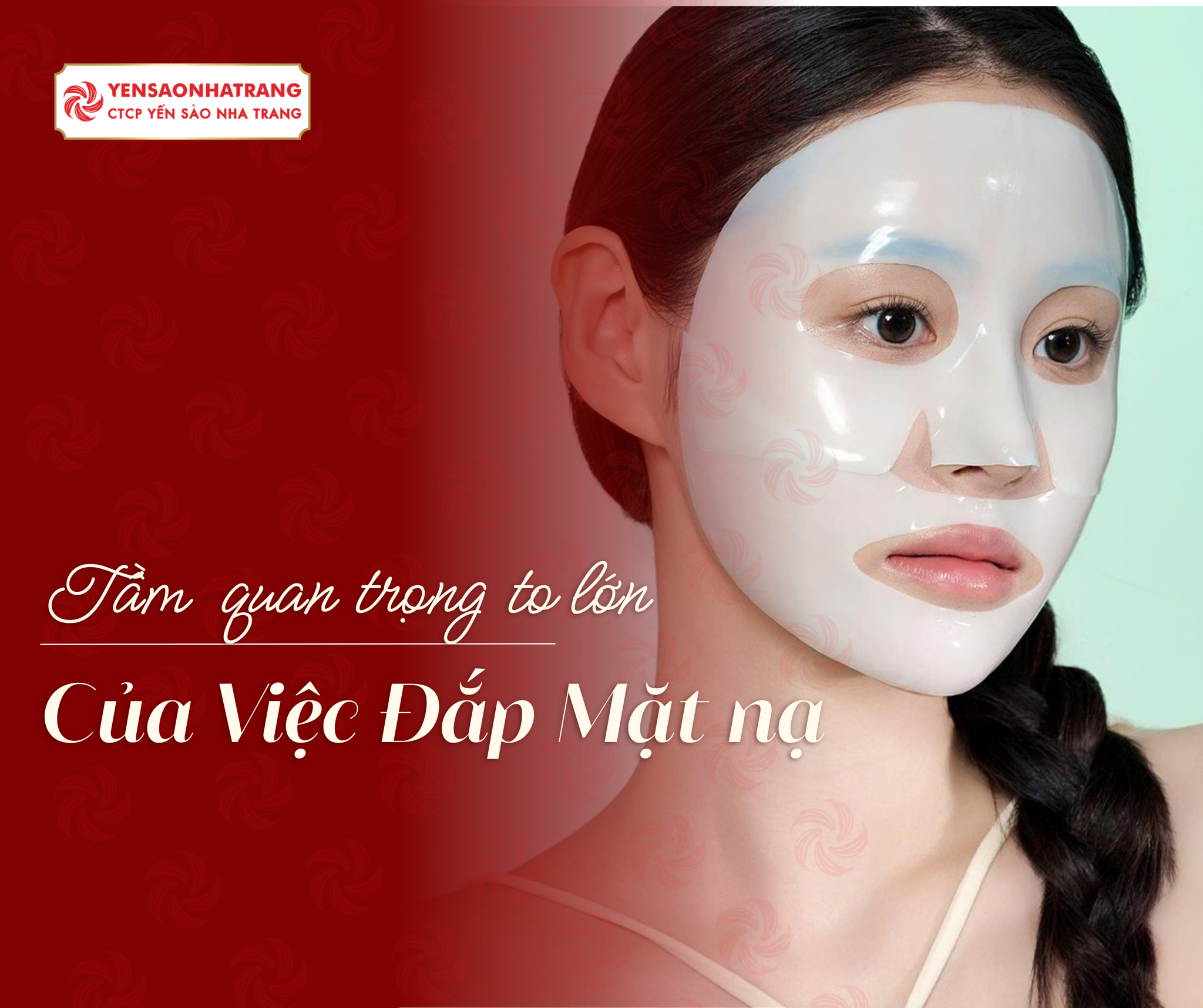Tầm quan trọng to lớn của việc đắp mặt nạ