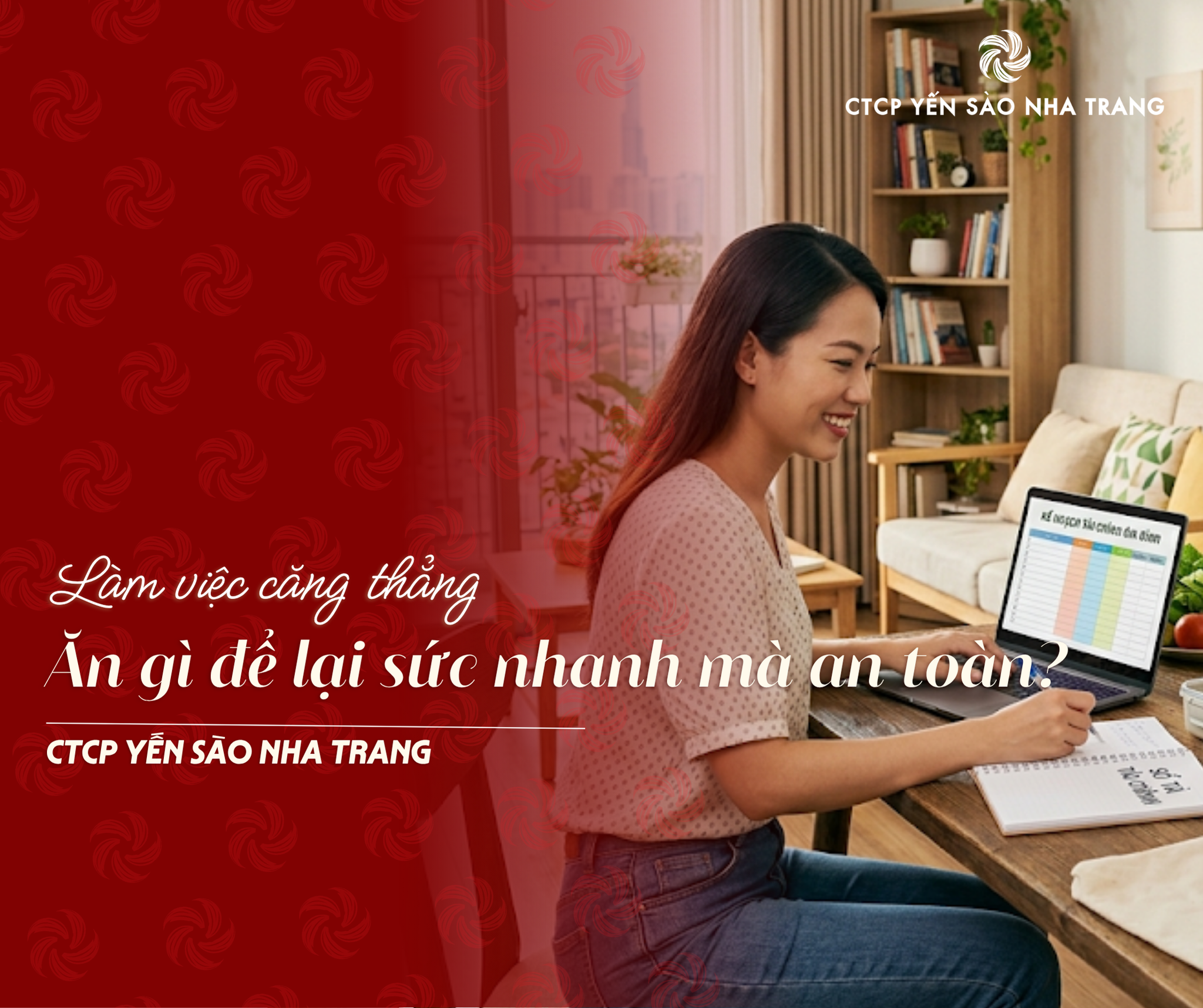 Làm việc căng thẳng cuối năm: Ăn gì để lại sức nhanh mà an toàn?