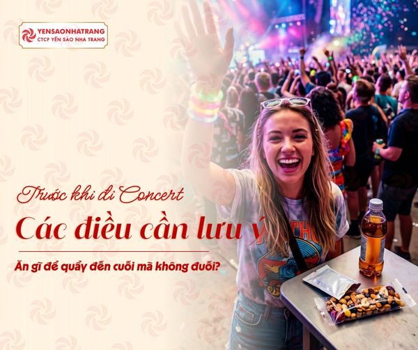 Ăn gì trước khi đi concert? Các lưu ý giúp bạn 