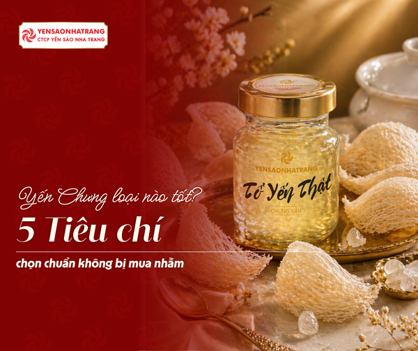 Yến Chưng loại nào tốt? 5 Tiêu chí chọn chuẩn không bị mua nhầm