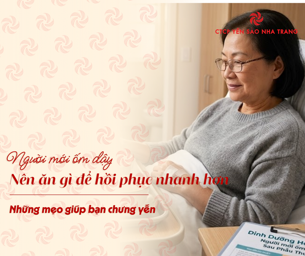 Người mới ốm dậy hoặc phẫu thuật: Nên ăn gì để hồi phục nhanh hơn