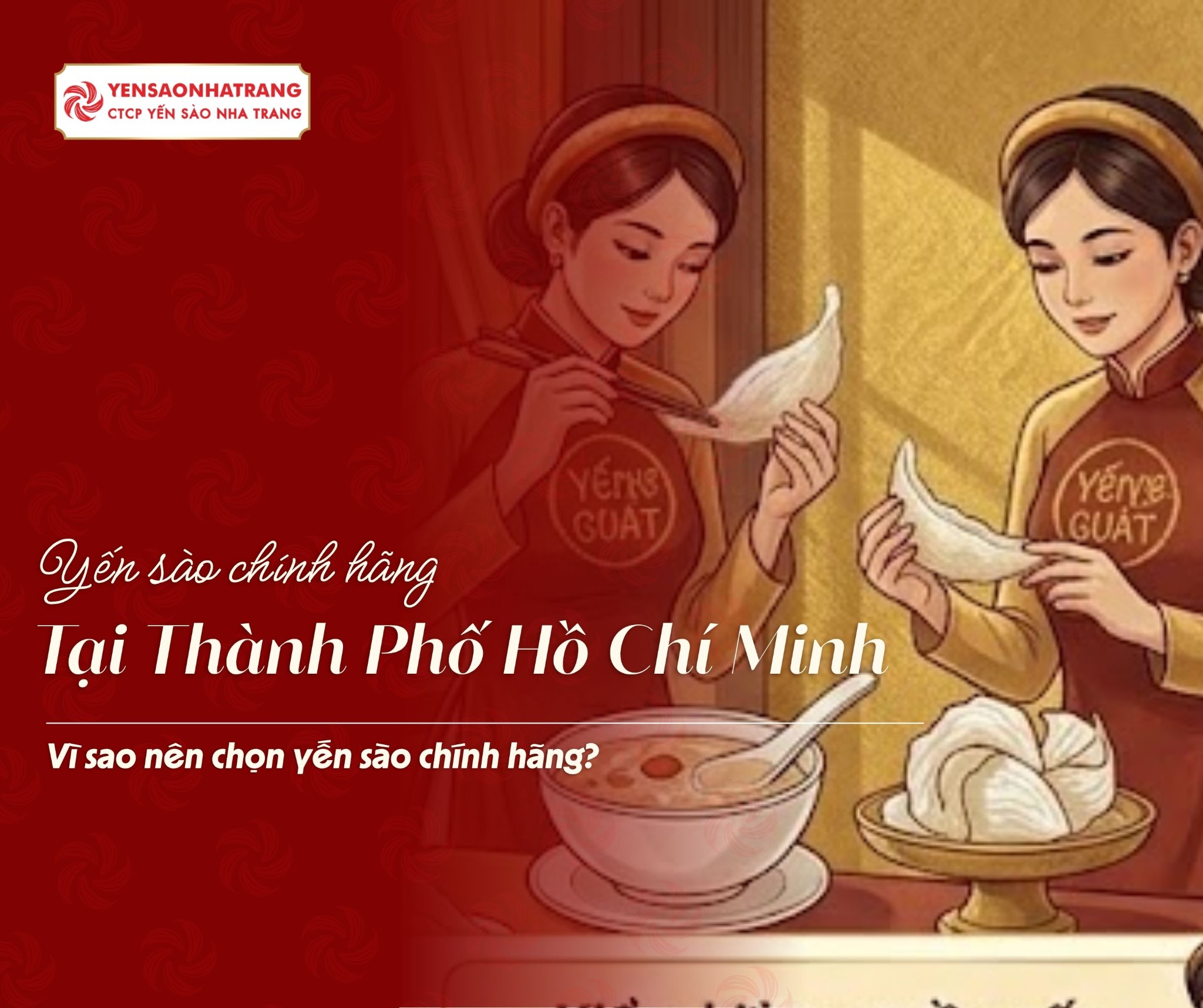 Yến sào chính hãng tại TP HCM – Cách chọn mua chuẩn chất lượng
