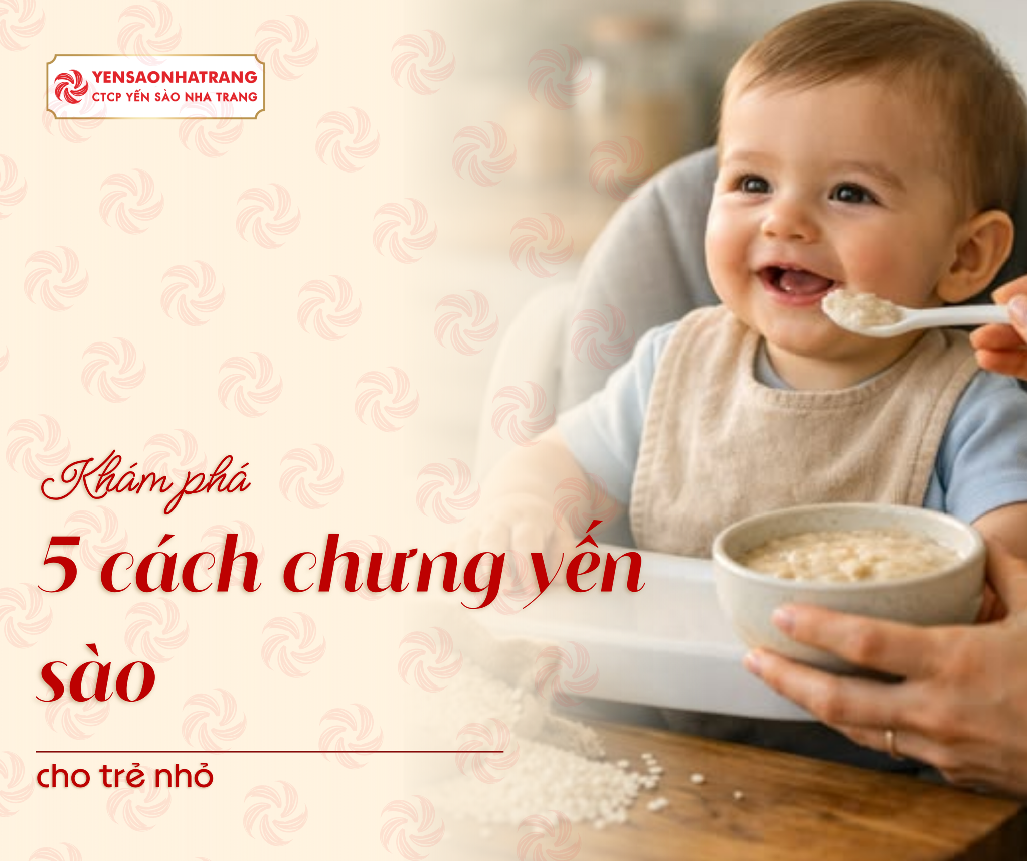 Cách chế biến yến cho trẻ nhỏ