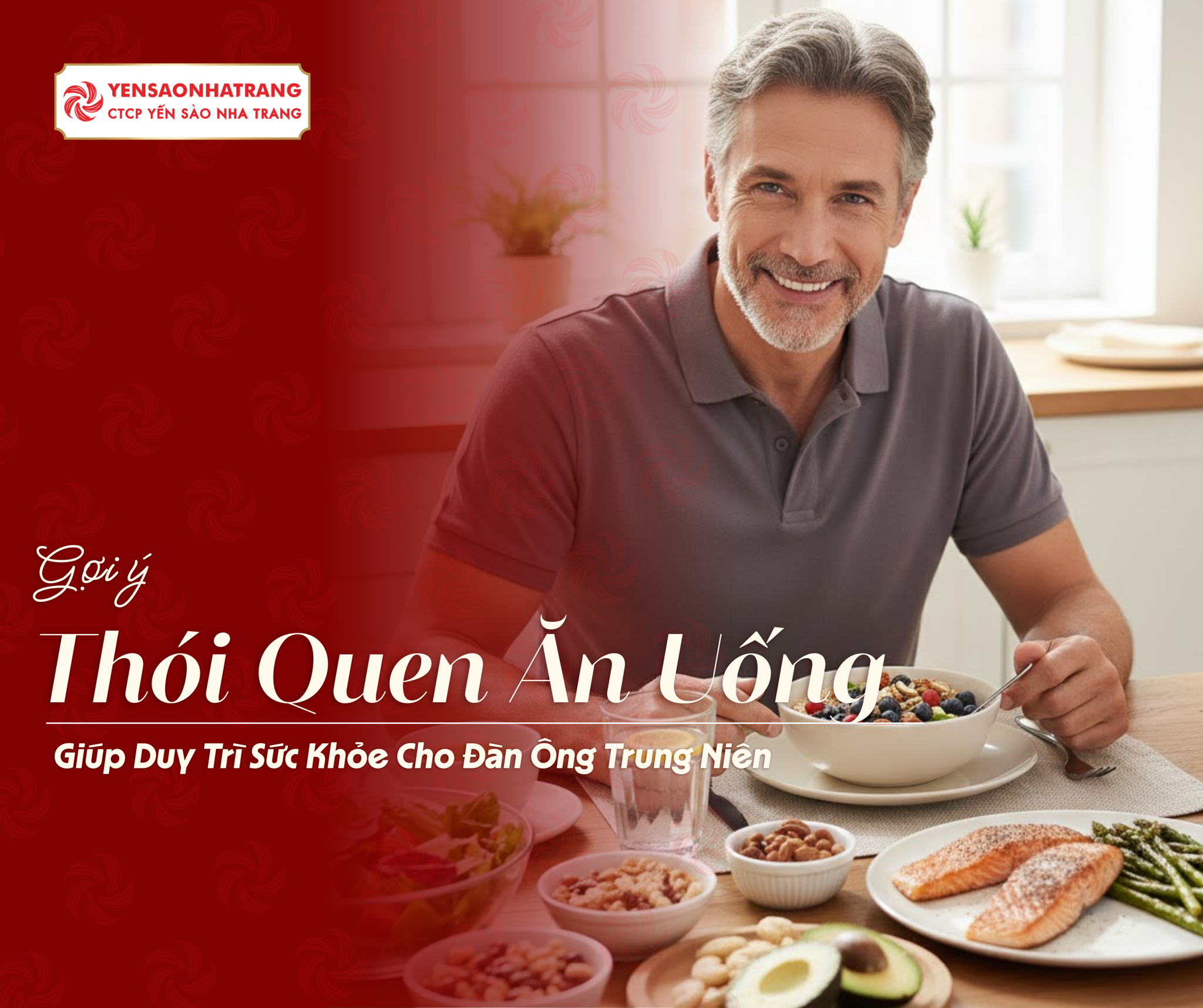 6 Thói Quen Ăn Uống Tốt Cho Đàn Ông Trung Niên Giúp Duy Trì Sức Khỏe Bền Vững