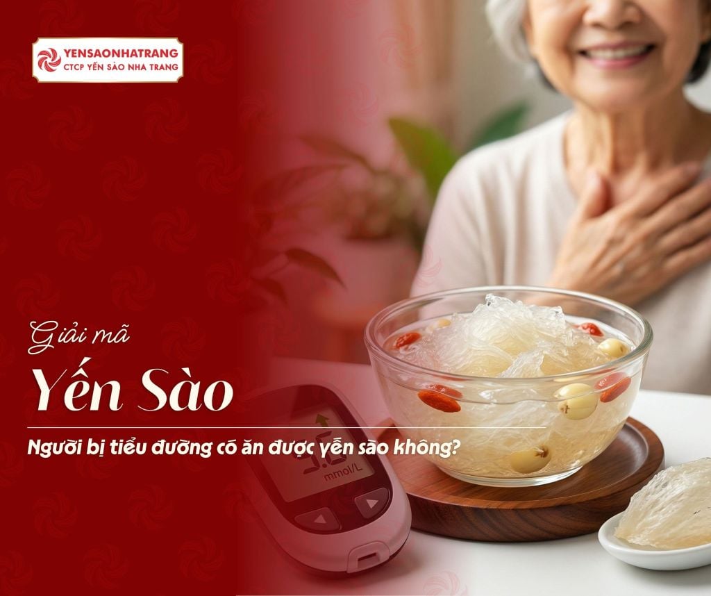 Người bị tiểu đường có ăn được yến sào không?