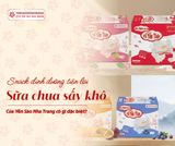 Sữa chua sấy khô có tổ yến thật của Yến Sào Nha Trang có gì đặc biệt?