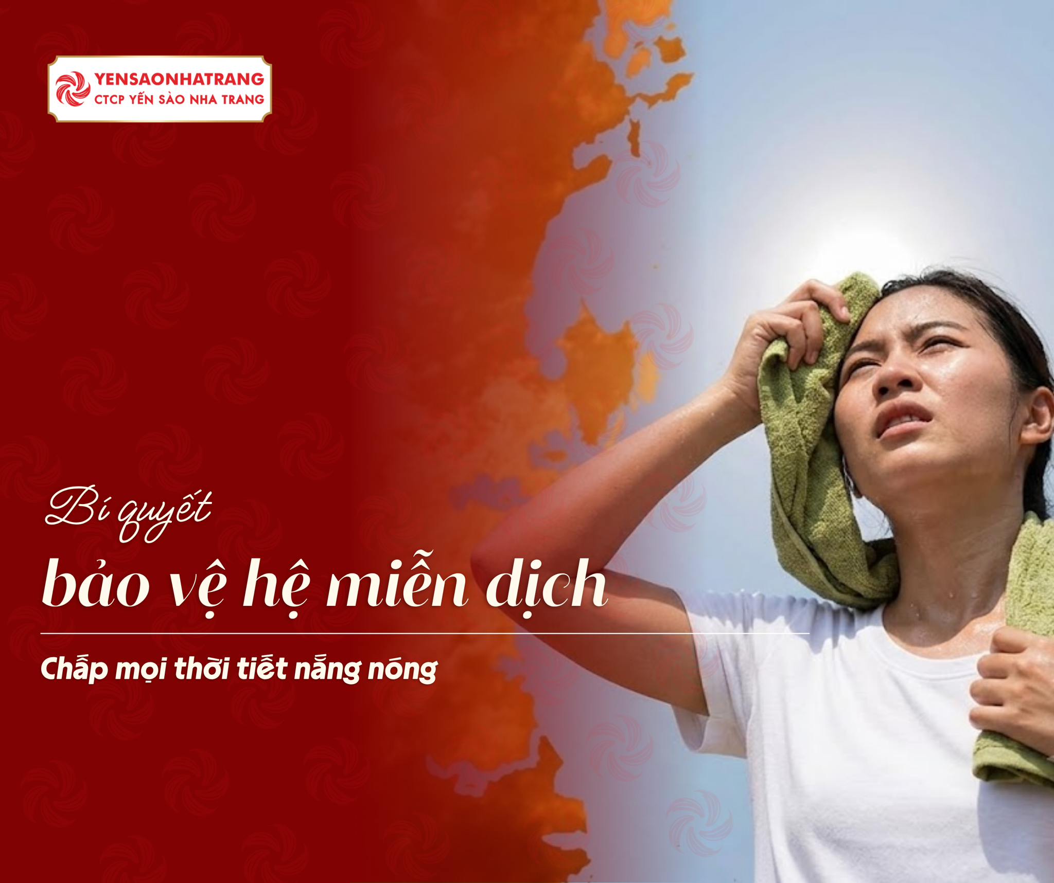 Bí quyết bảo vệ hệ miễn dịch, chấp mọi thời tiết nắng nóng mùa hè