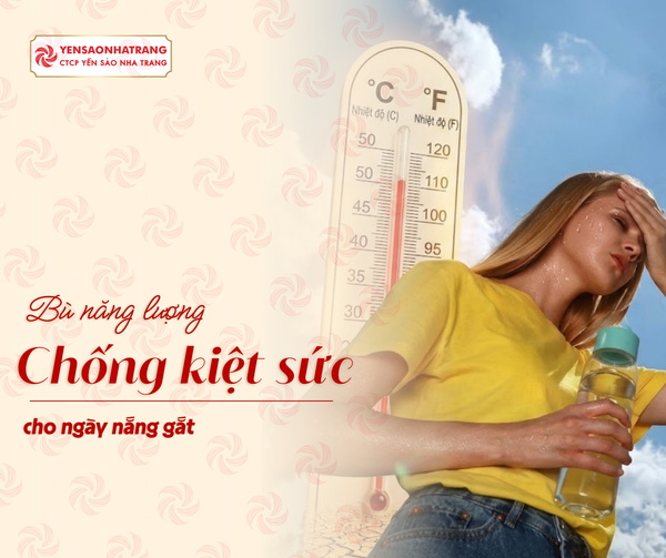 Bù năng lượng cho ngày nắng gắt, chống kiệt sức ngày bận rộn