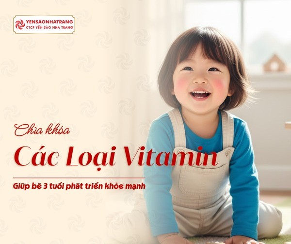 Vitamin Cần Thiết Cho Trẻ 3 Tuổi Giúp Phát Triển Toàn Diện