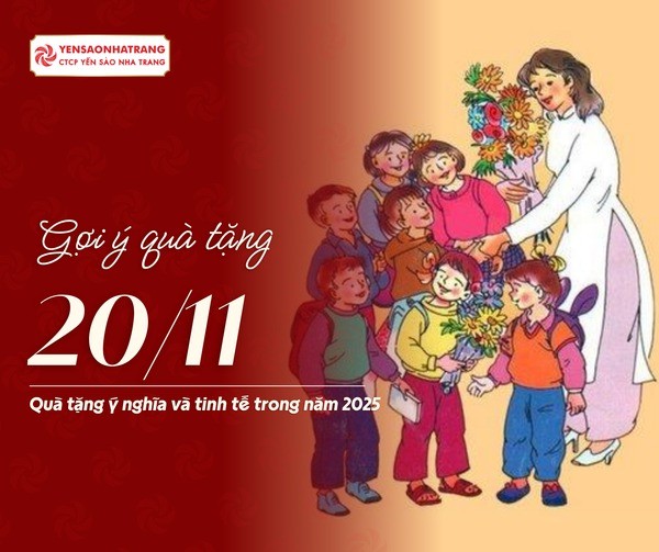 Tặng gì cho thầy cô ngày 20/11? 5 gợi ý quà tặng ý nghĩa và tinh tế nhất năm 2025