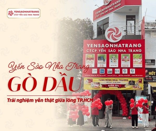 TP.HCM đón chào Showroom Yến Sào Nha Trang Gò Dầu - Dấu ấn mới trong hành trình yến thật vì sức khỏe Việt