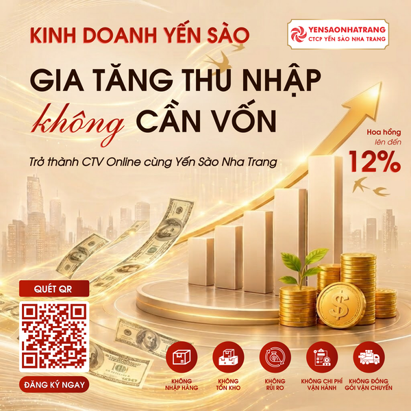 Gia tăng thu nhập Online bền vững với Zalo Mini App từ CTCP Yến Sào Nha Trang