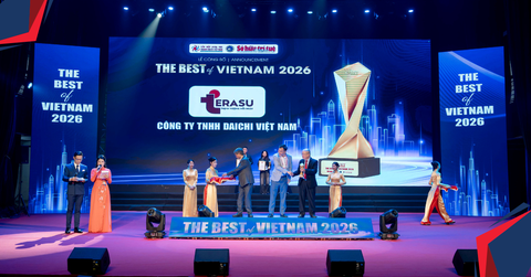 Phụ tùng xe máy Terasu được vinh danh tại “The Best of Vietnam 2026” Khẳng Định Vị Thế Thương Hiệu Hàng Đầu