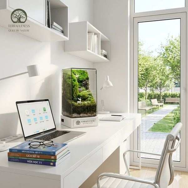 Terrarium Mini Để Bàn Làm Việc Cho Người Mới – Nhỏ Gọn Và Bình Yên
