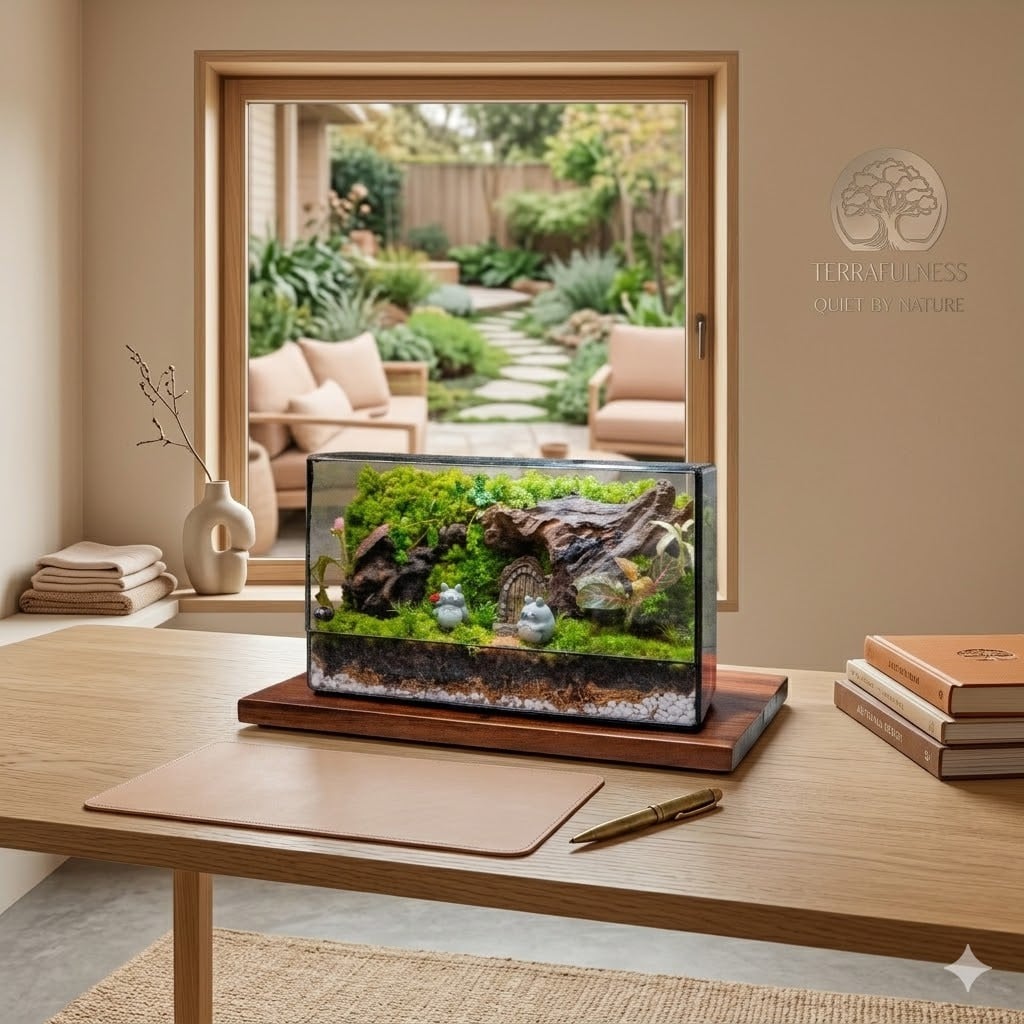 Decor Bàn Làm Việc Độc Đáo Với Terrarium | Terrafulness