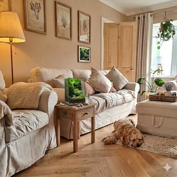 Cách Biến Phòng Khách Sang Trọng Hơn Với Bể Terrarium | Terrafulness