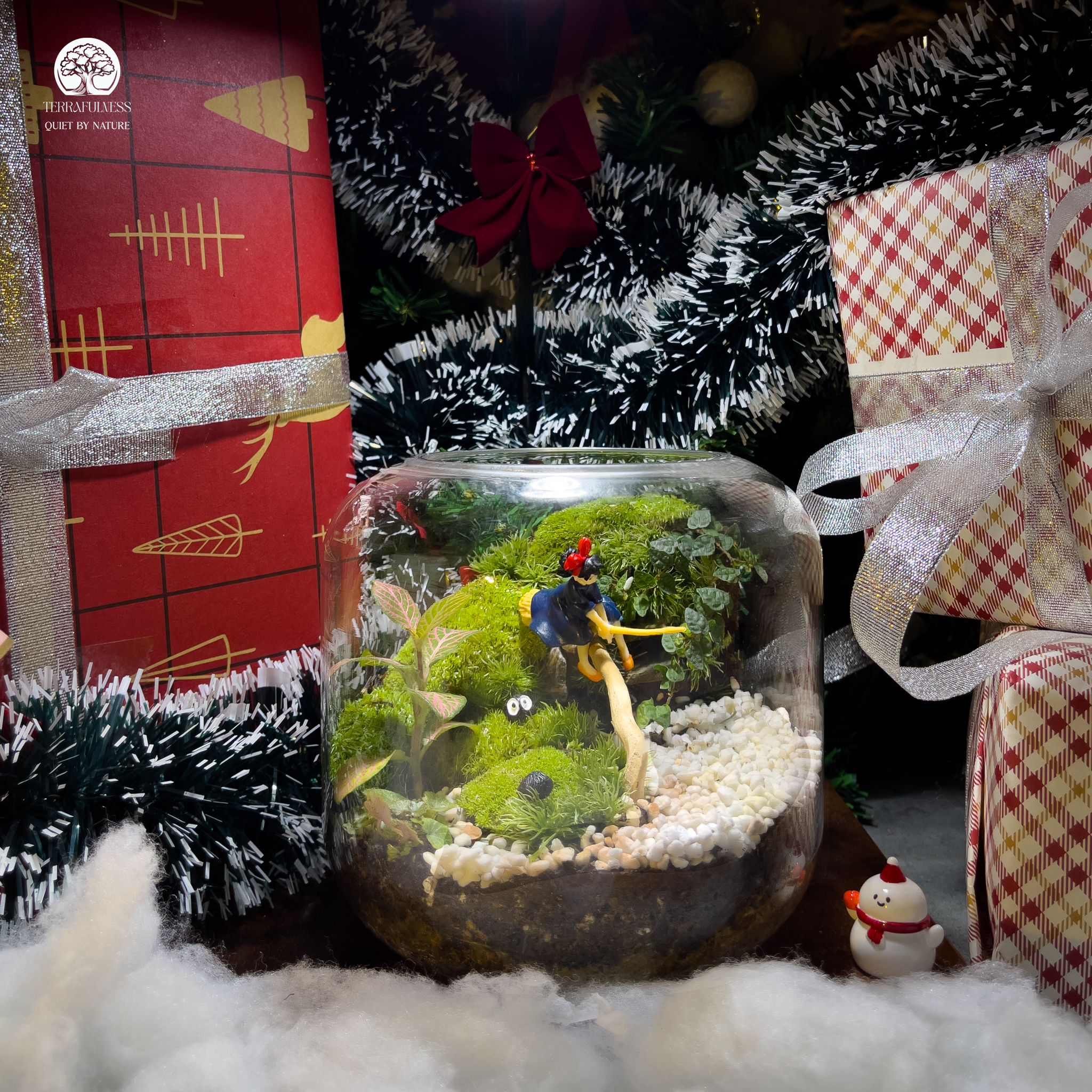 Terrarium Giáng Sinh Bán Chạy Nhất Tại TERRAFULNESS | Món Quà Xanh Ấm Lòng Và Độc Đáo
