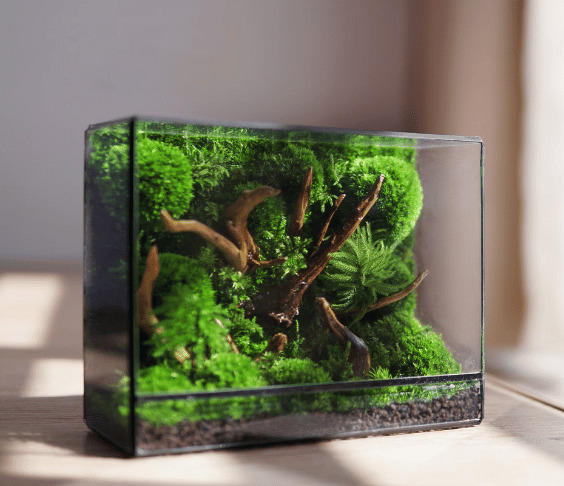 Terrarium Mini Khắc Tên - Quà Tặng Doanh Nghiệp Độc Đáo, Xanh Và Tinh Tế