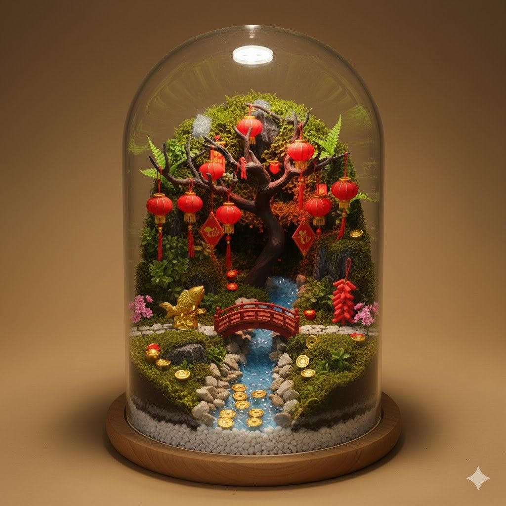 Xuân Này Tặng Gì? Gợi Ý Quà Tết Terrarium Cho Người Bạn Trân Quý