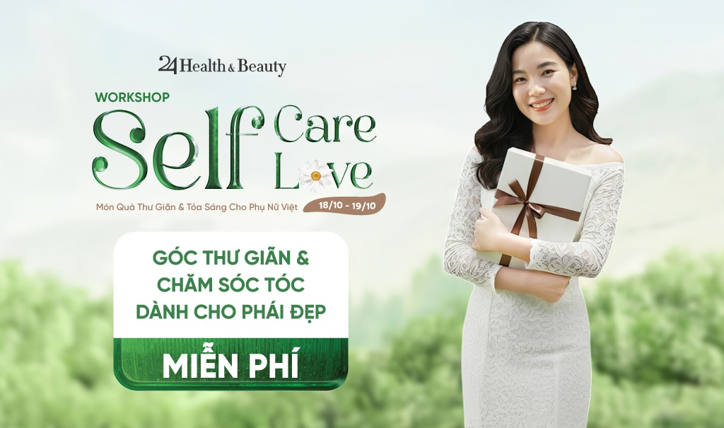 WORKSHOP “SELF-CARE & SELF-LOVE” – MÓN QUÀ THƯ GIÃN & TỎA SÁNG CHO PHỤ NỮ VIỆT