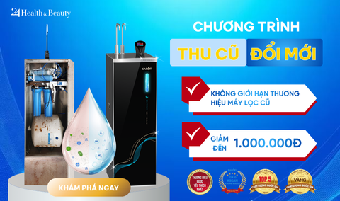 CHƯƠNG TRÌNH THU CŨ - ĐỔI MỚI MÁY LỌC NƯỚC KAROFI CHÍNH HÃNG