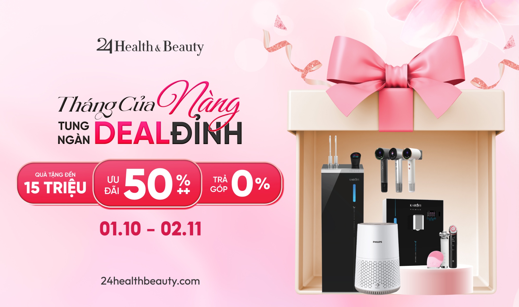 THÁNG CỦA NÀNG - TUNG NGÀN DEAL ĐỈNH LÊN ĐẾN 50%++