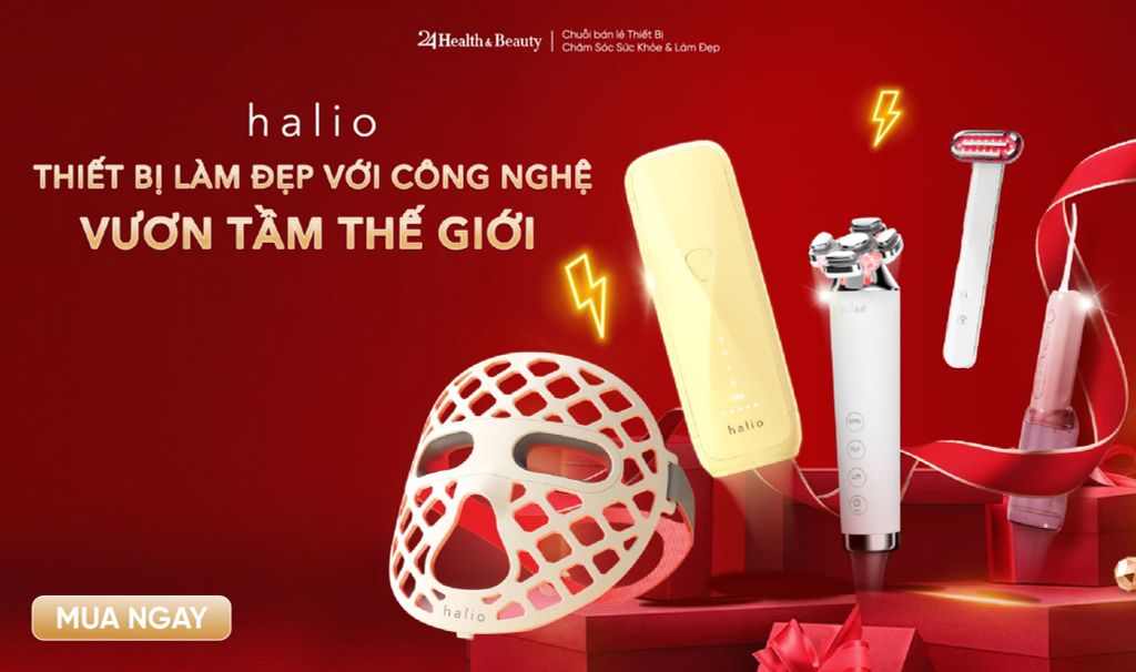 HALIO - THIẾT BỊ LÀM ĐẸP VỚI CÔNG NGHỆ VƯƠN TẦM THẾ GIỚI
