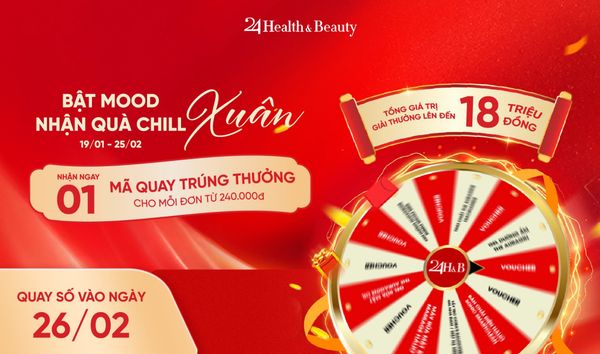 CHƯƠNG TRÌNH QUAY SỐ MAY MẮN “BẬT MOOD XUÂN - NHẬN QUÀ CHILL”