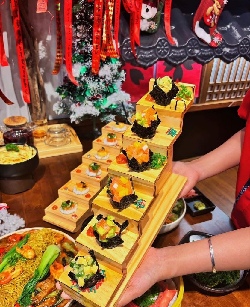 💖 NẤC THANG SUSHI CHAY – CẦU MAY ĐẦU NĂM 💖