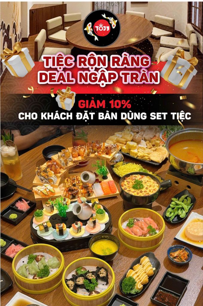 🎉 ƯU ĐÃI ĐẶC BIỆT – SET TIỆC CHILL, DEAL SIÊU HỜI 🎉