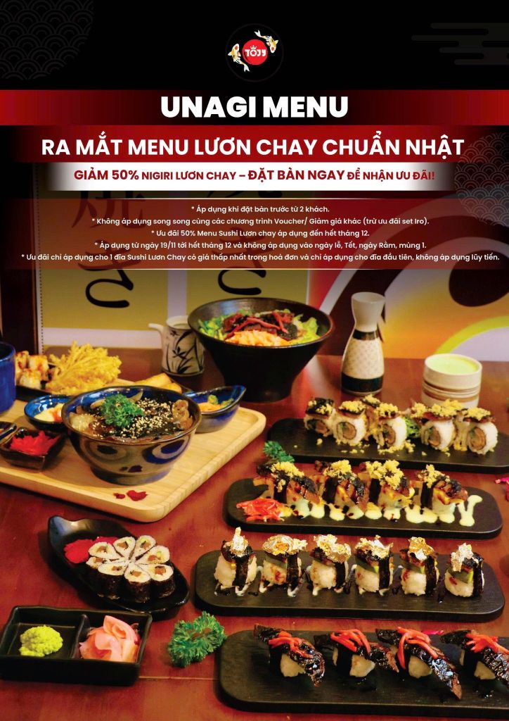 🌟 Unagi Chay - Tinh Hoa Nhật Bản Chạm Đến Đỉnh Cao Mới!