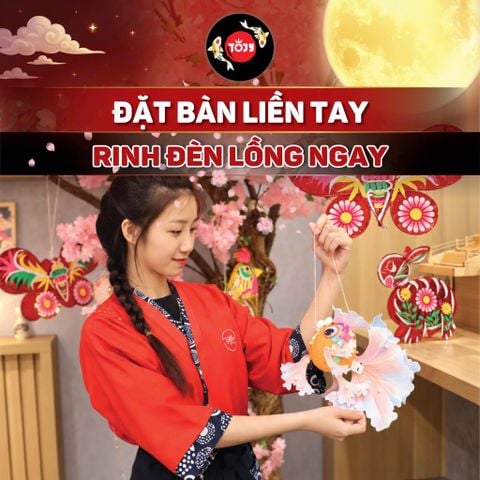 🏮 TRĂNG RẰM GÕ CỬA – TOJY MỞ HỘI SUM VẦY! 🌕🎉