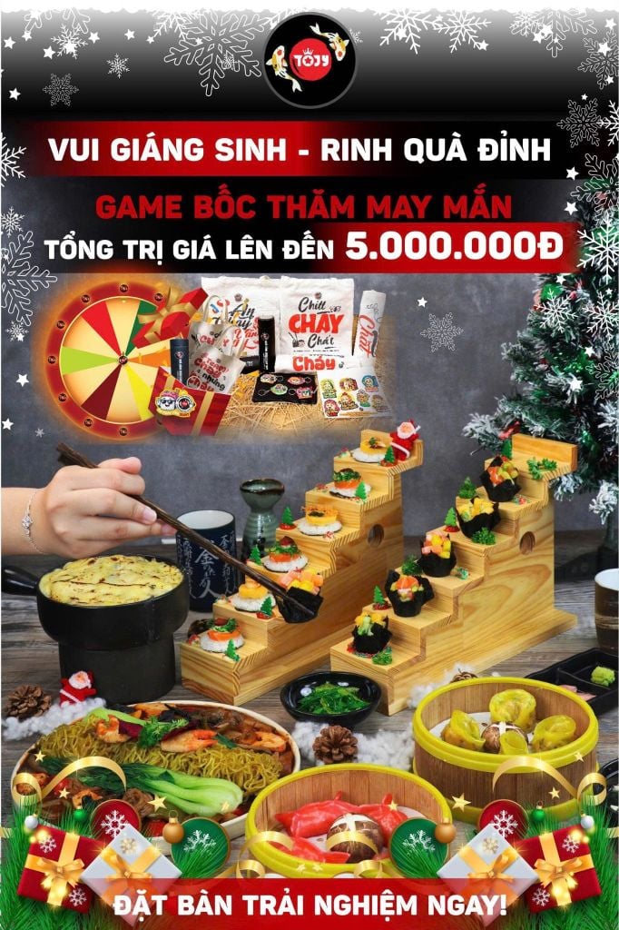 🎄GIÁNG SINH THĂNG HOA CÙNG ƯU ĐÃI KHỦNG- NẤC THANG “VÀNG” MỞ LỐI MAY MẮN🎄