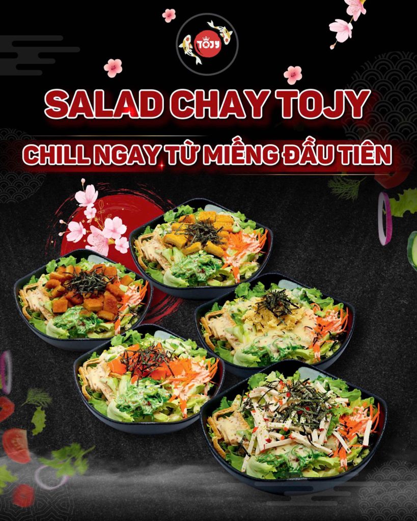 🥗 ĂN SALAD CHAY – CHILL NGAY TỪ MIẾNG ĐẦU TIÊN