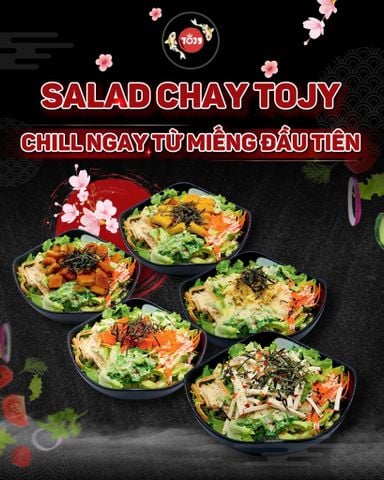🥗 ĂN SALAD CHAY – CHILL NGAY TỪ MIẾNG ĐẦU TIÊN