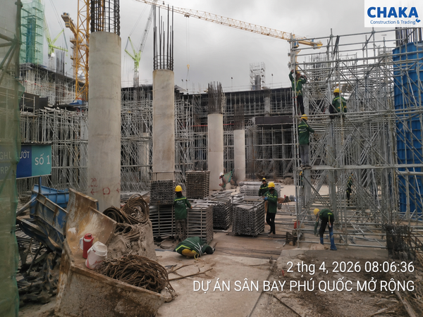 Dự án thi công Sân bay Phú Quốc - CHAKA