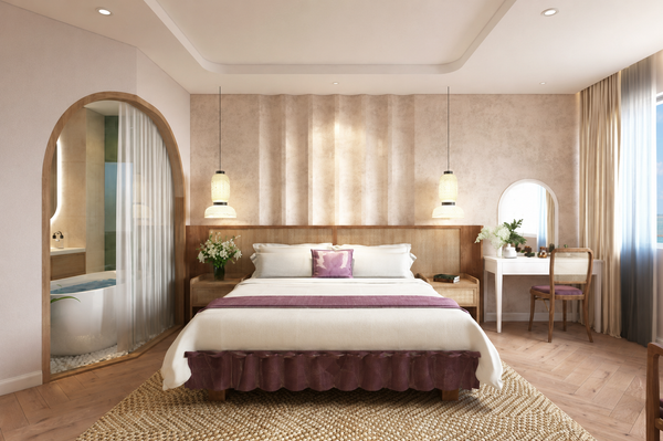 Phòng tắm khách sạn TTC Premium Phan Thiết