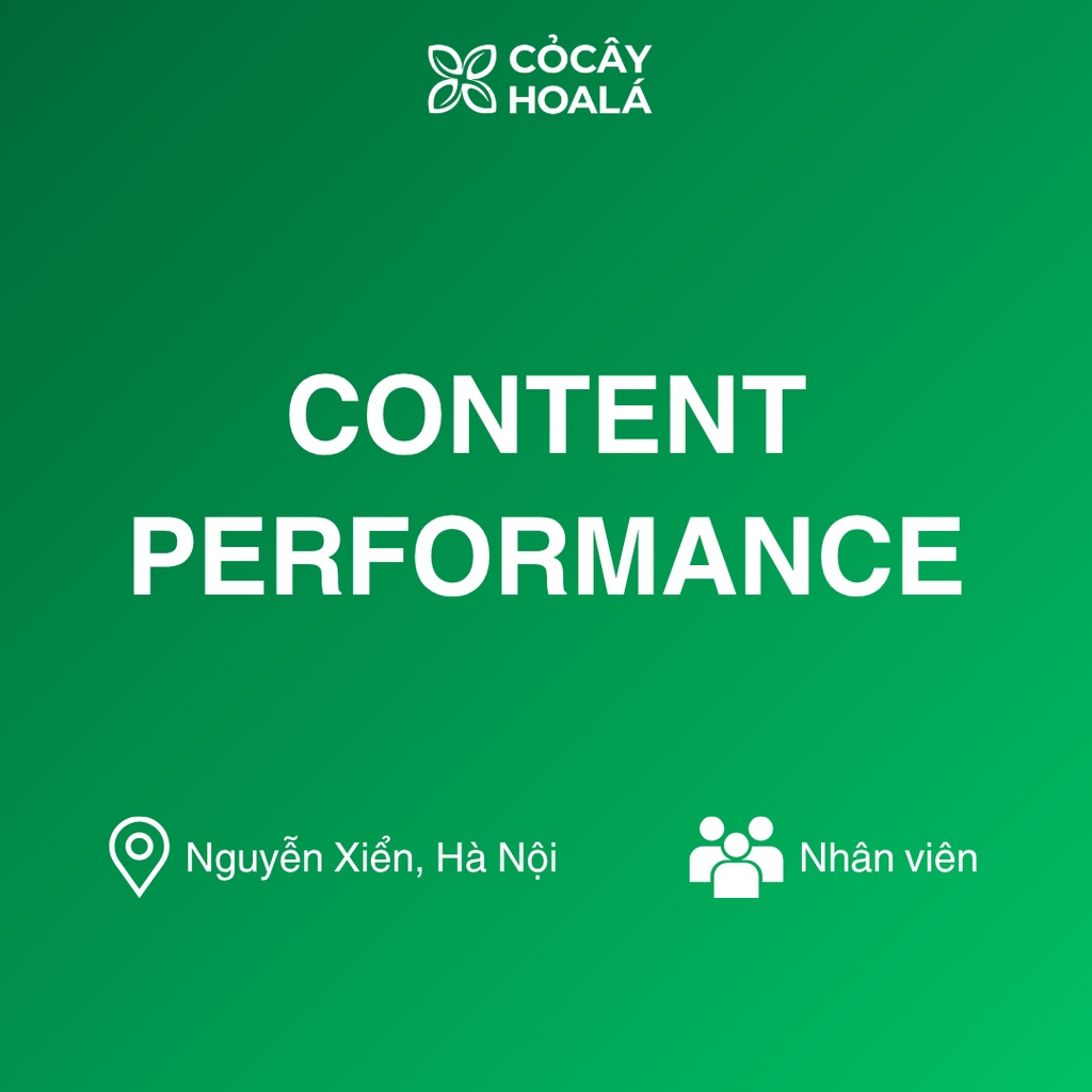 CONTENT PERFORMANCE