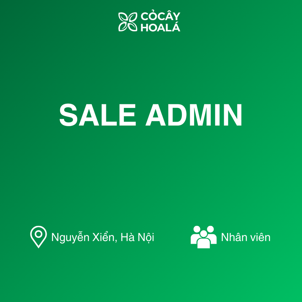 SALE ADMIN