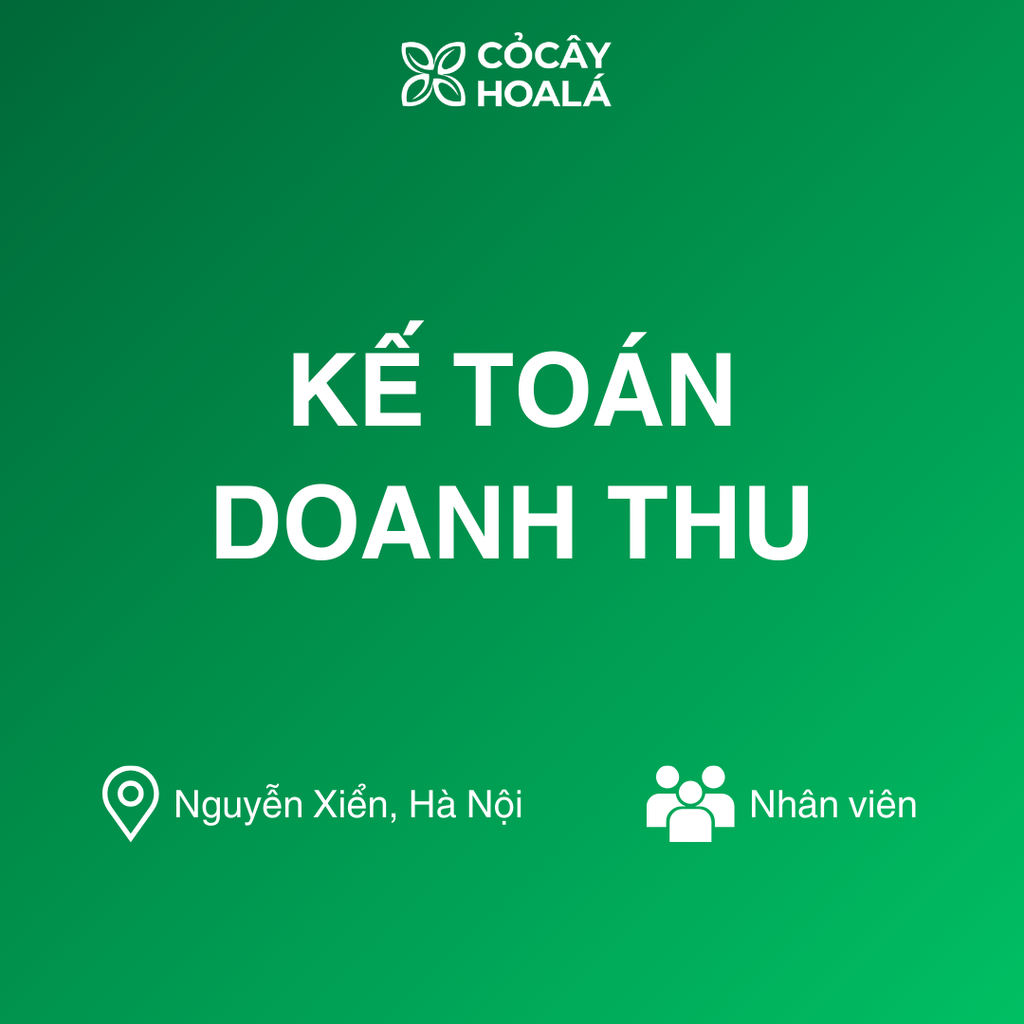 KẾ TOÁN DOANH THU