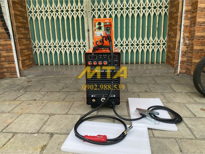Bộ máy hàn MIG Jasic MIG500 J8110 và phụ kiện thực tế tại Minh Tâm