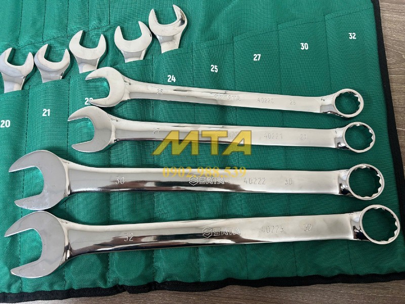 Cờ lê vòng miệng SATA 09027 size 25mm đến 32mm