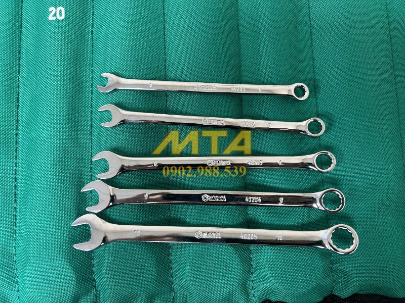 Cờ lê vòng miệng SATA 09027 size 6mm đến 10mm