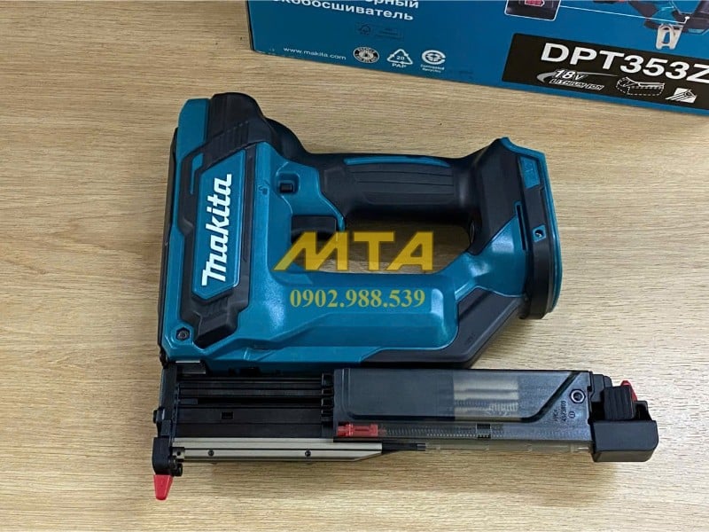 Đầu bắn đinh của máy bắn đinh pin Makita DPT353