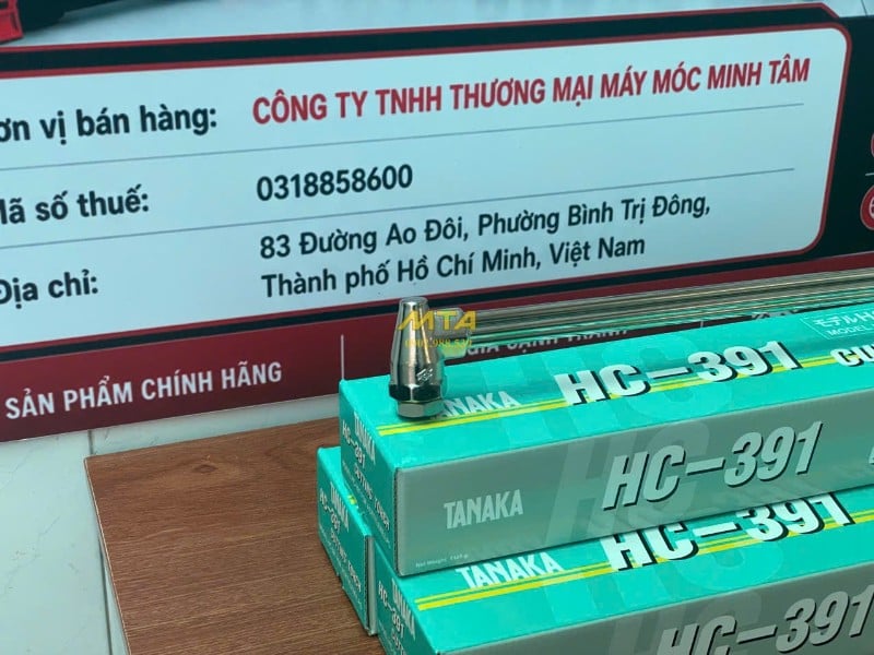Đèn cắt gió đá oxy gas Tanaka HC-391 chính hãng