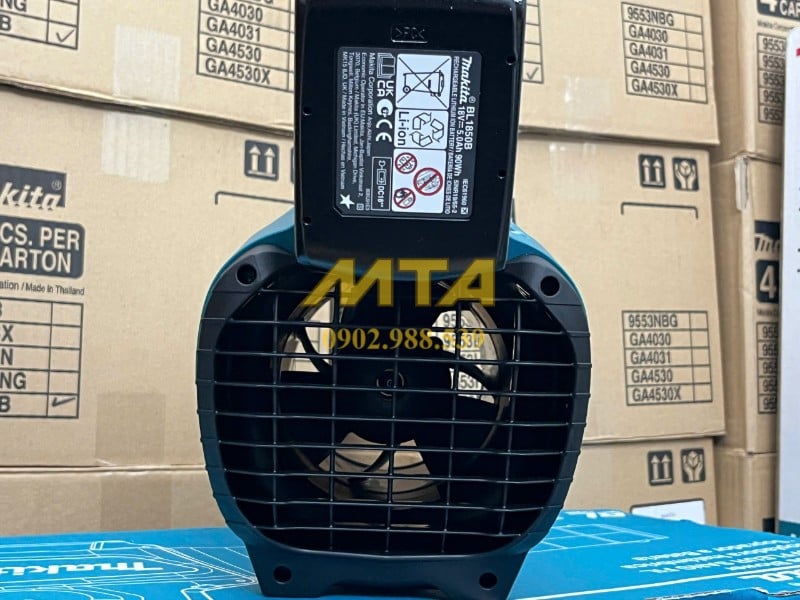 Makita DUB184RT thổi bụi gara nhà xưởng